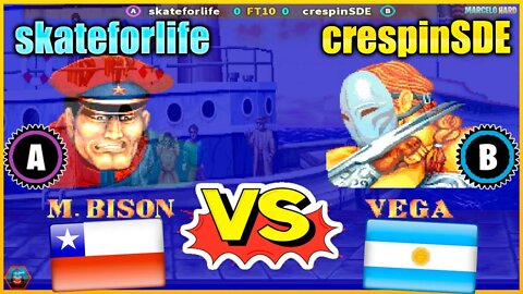 Street Fighter II': Champion Edition (skateforlife Vs. crespinSDE) [Chile Vs. Argentina]