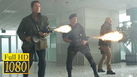 Stallone, Van Damme, Schwarzenegger, Bruce Willis, Chuck Norris, Statham, Adkins / The Expendables 2