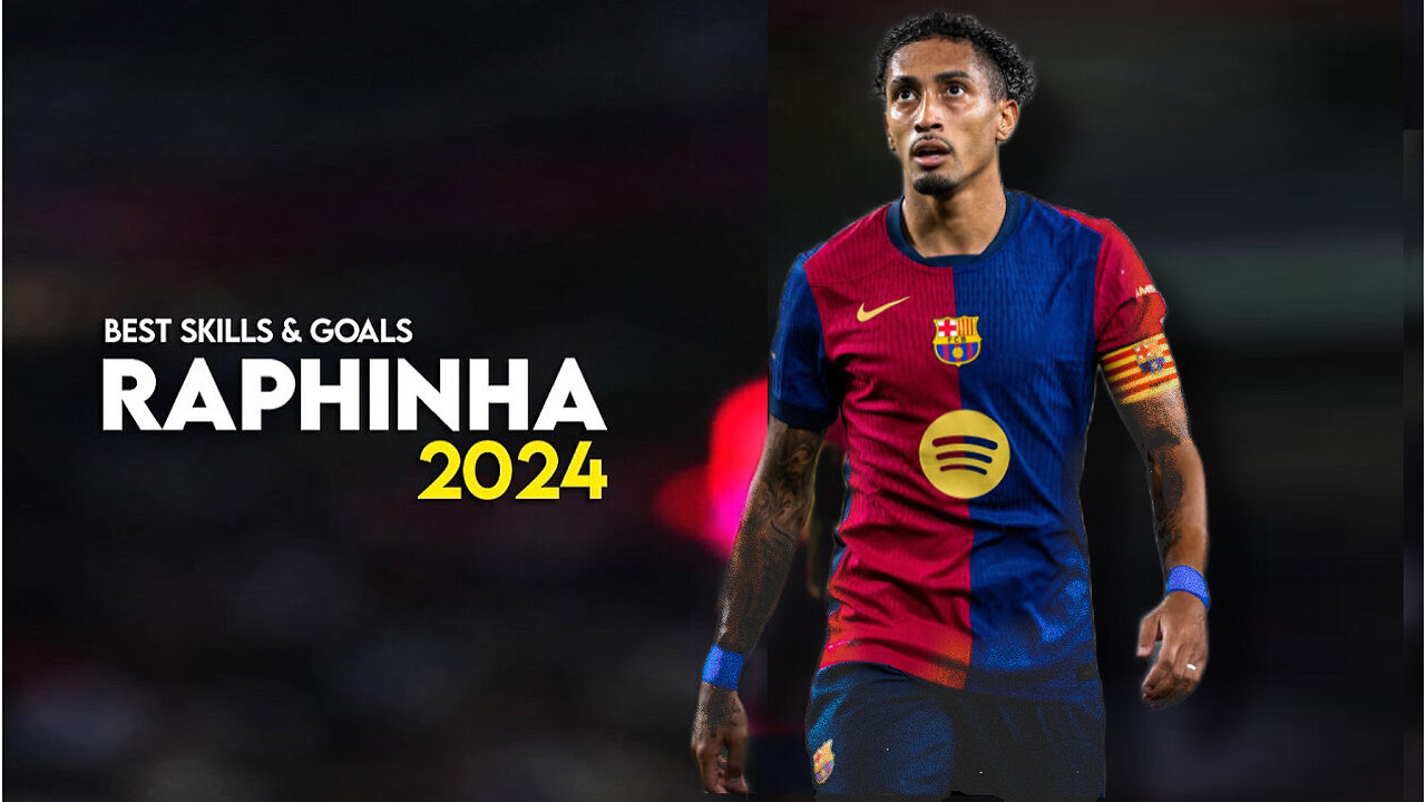 Raphinha BEST SKILLS & GOALS 2024°