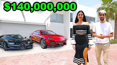 Meet BILLIONAIRE GIRLS of Dubai , $140 million Mansion Tour !!!