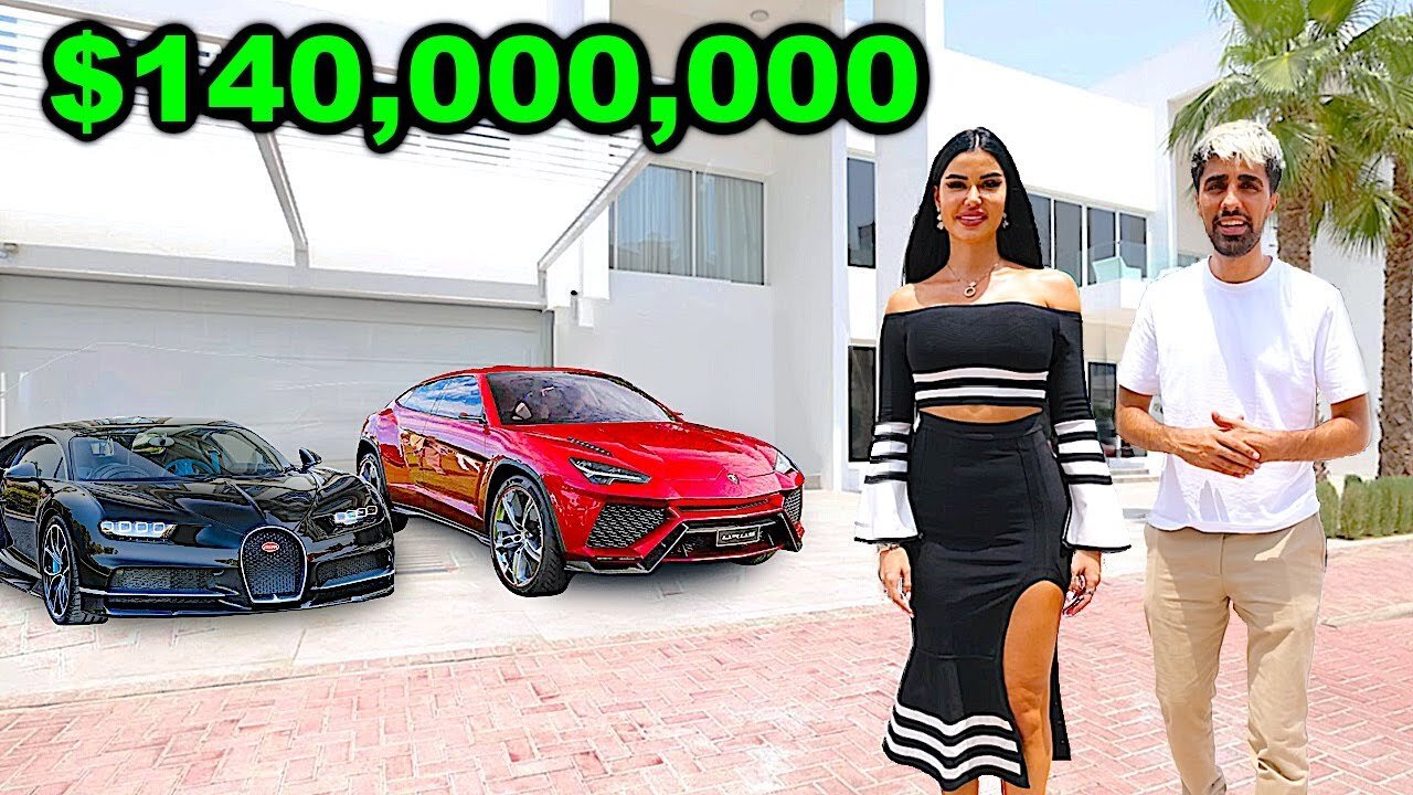 Meet BILLIONAIRE GIRLS of Dubai , $140 million Mansion Tour !!!