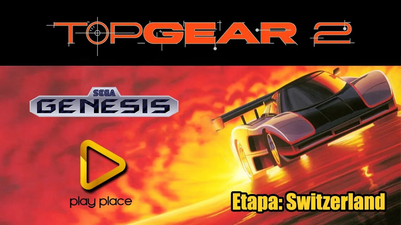 Top Gear 2 - Sega Genesis / Switzerland