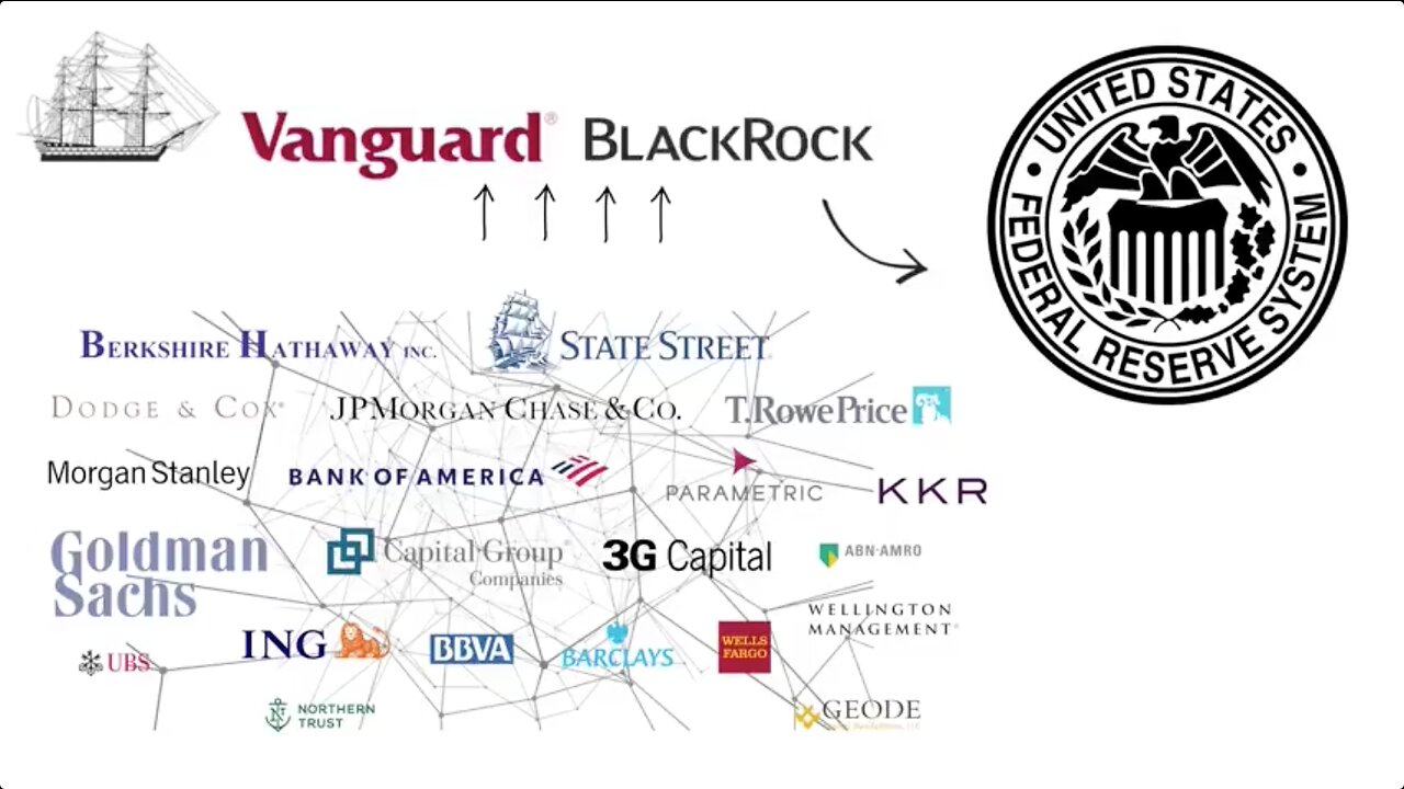 Blackrock And Vanguard Own The World - The Same Shady People Own Both Big Pharma And The Media