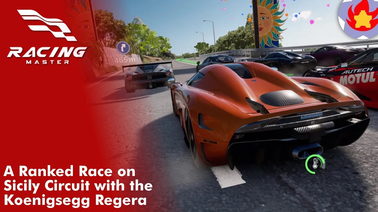 A Ranked Race on Sicily Circuit with the Koenigsegg Regera | Racing Master