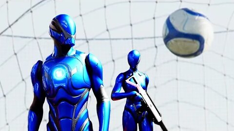 Robot Soccer Futbol Wars 23 in Unreal Engine 5