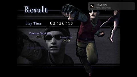 Resident Evil - CQC FTW - Finish the game using only your knife