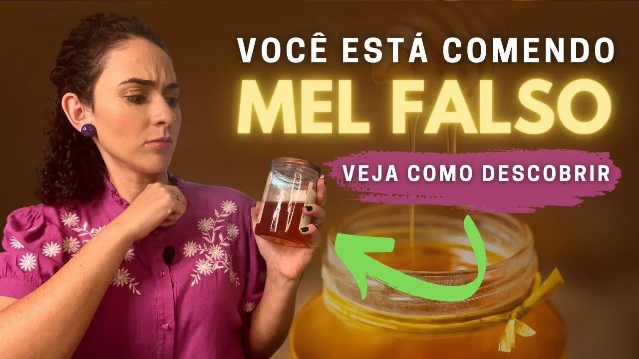 Veja Agora como Descobrir se o Seu Mel é VERDADEIRO