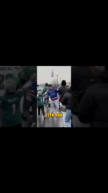 BUFFALO BILLS PLAYER ATTACK PHILADELPHIA EAGLES FANS! #eagles #bills #football #sports