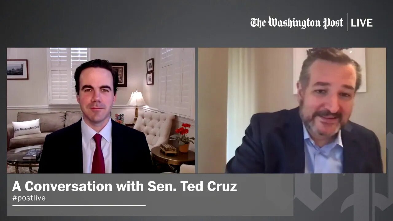 Cruz on Washington Post Live Discusses COVID-19 & Amy Coney Barrett's Supreme Court Confirmation