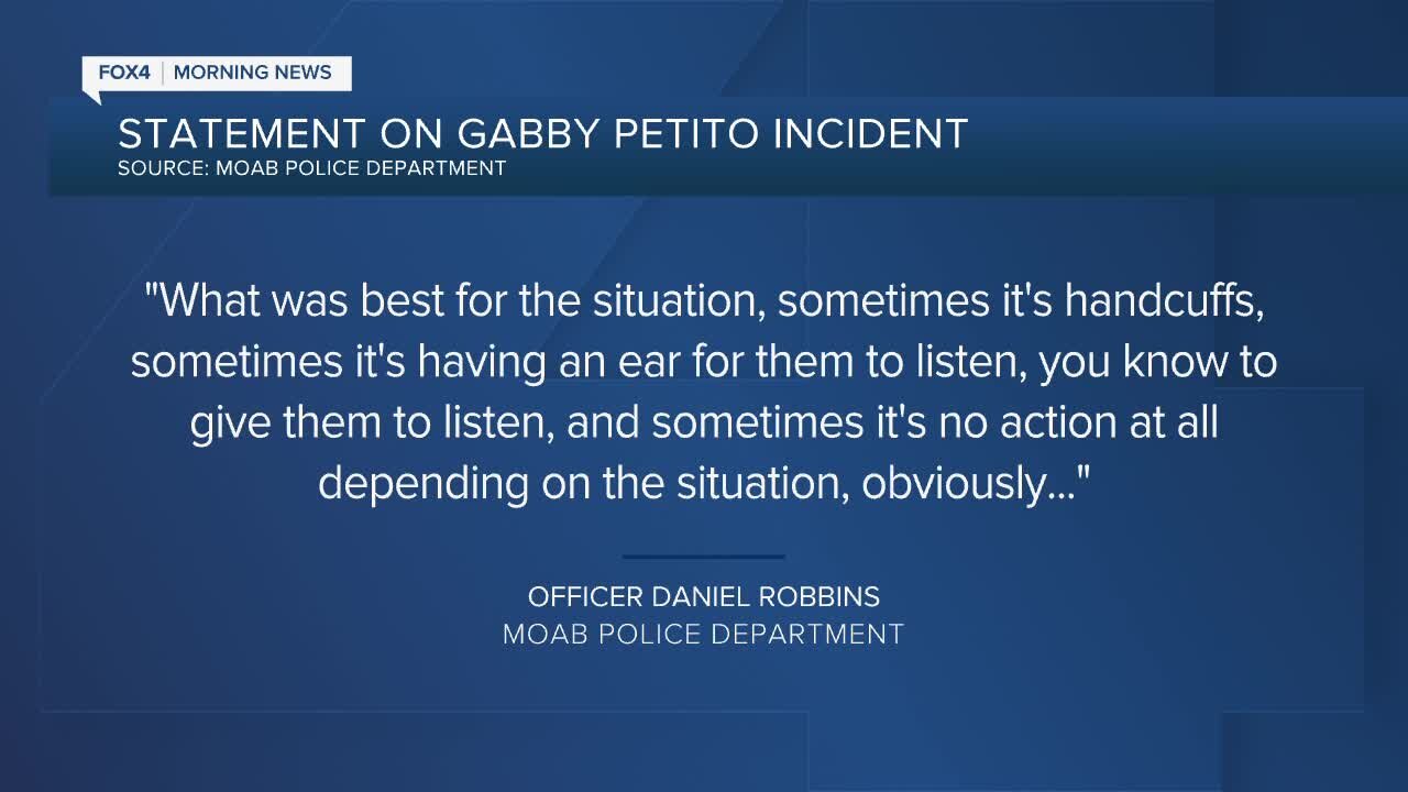 Officers accept responsibility for laxities in Petito intervention