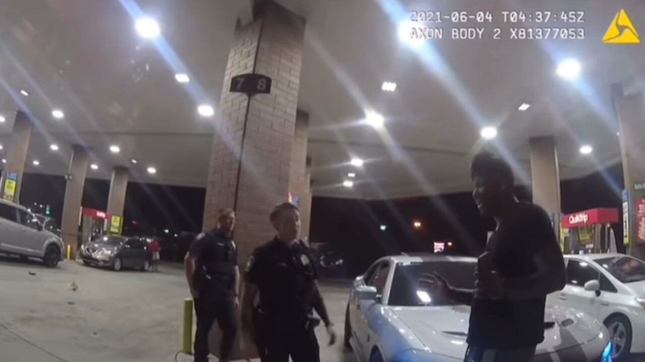 Cops Profile Male At His Local Gas Station