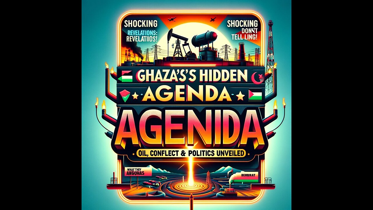 Gaza's Hidden Agenda: Oil, Conflict & Politics Unveiled