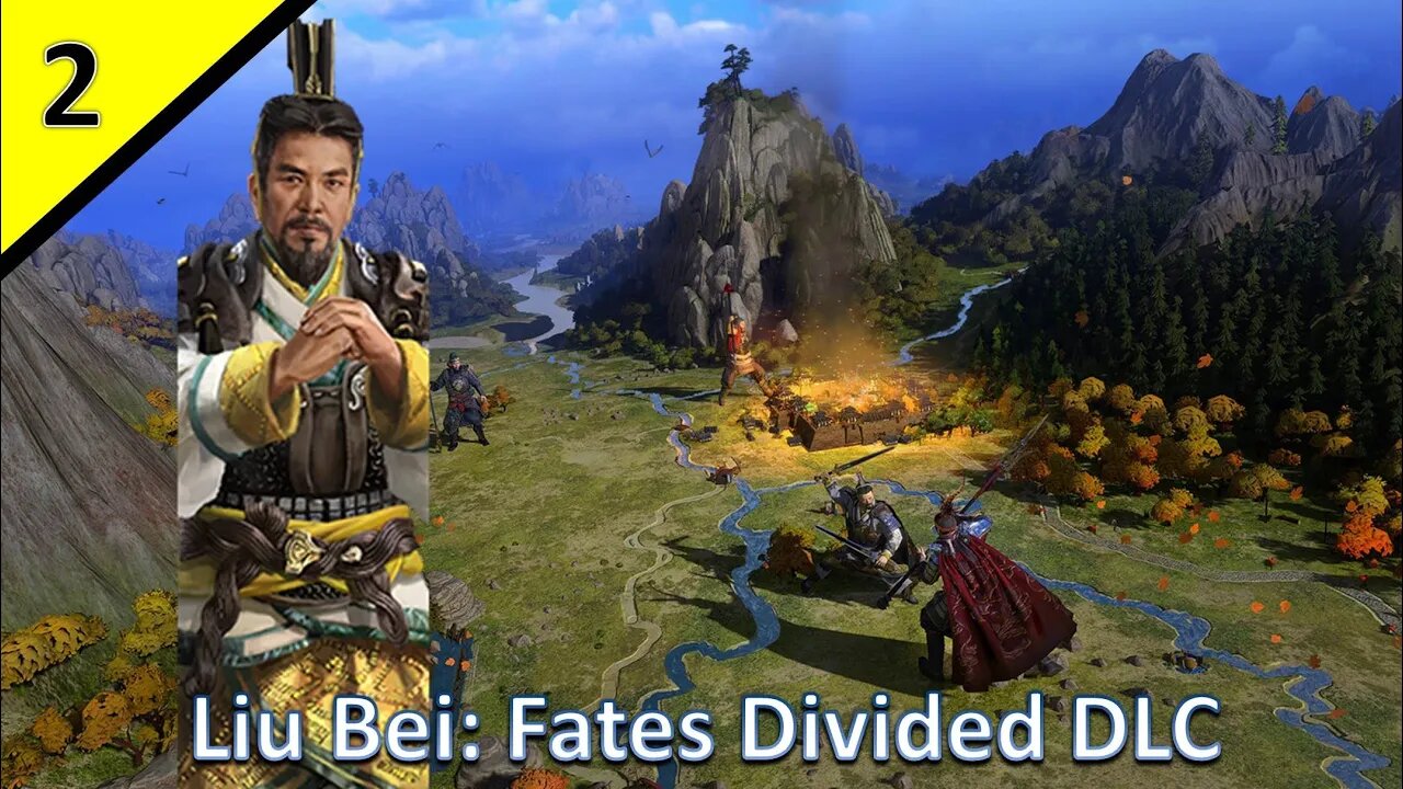 Liu Bei (Legendary) l Fates Divided DLC - TW:3K l Part 2