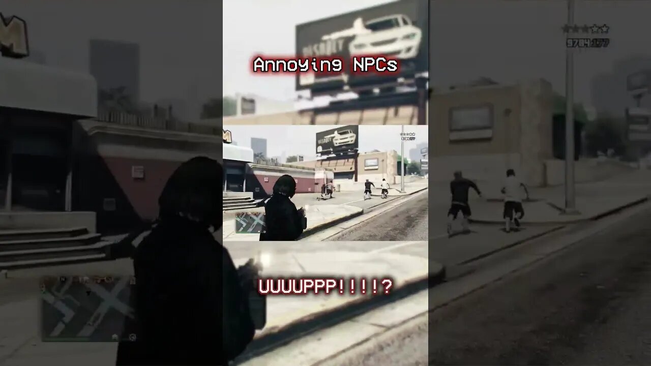 Annoying NPCs #gtaonline #shorts