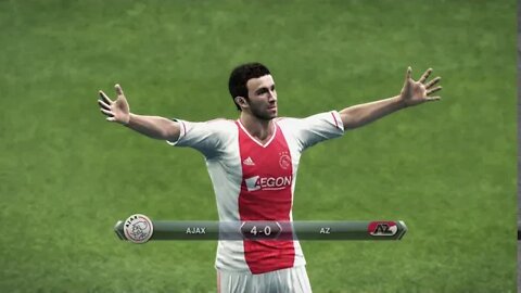 Pro Evolution Soccer 2013 - Ajax vs AZ - 1440p No Commentary