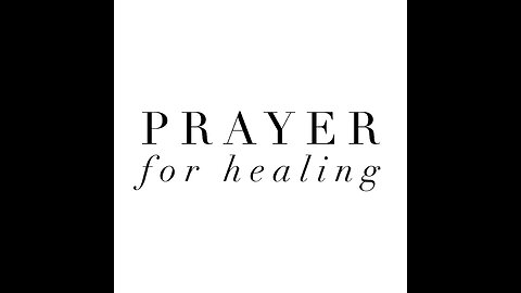 Prayer for Healing