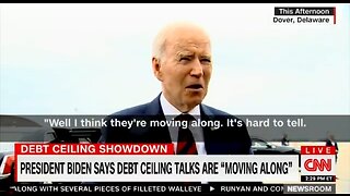 Biden: It's Hard To Tell About Debt Ceiling Discussions