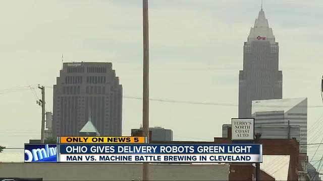 Self-driving delivery robots given the green light to get to work in Ohio