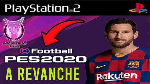 INCRÍVEL ! PES 2020 PS2 ATUALIZADO MARÇO EDIROE CLEITON