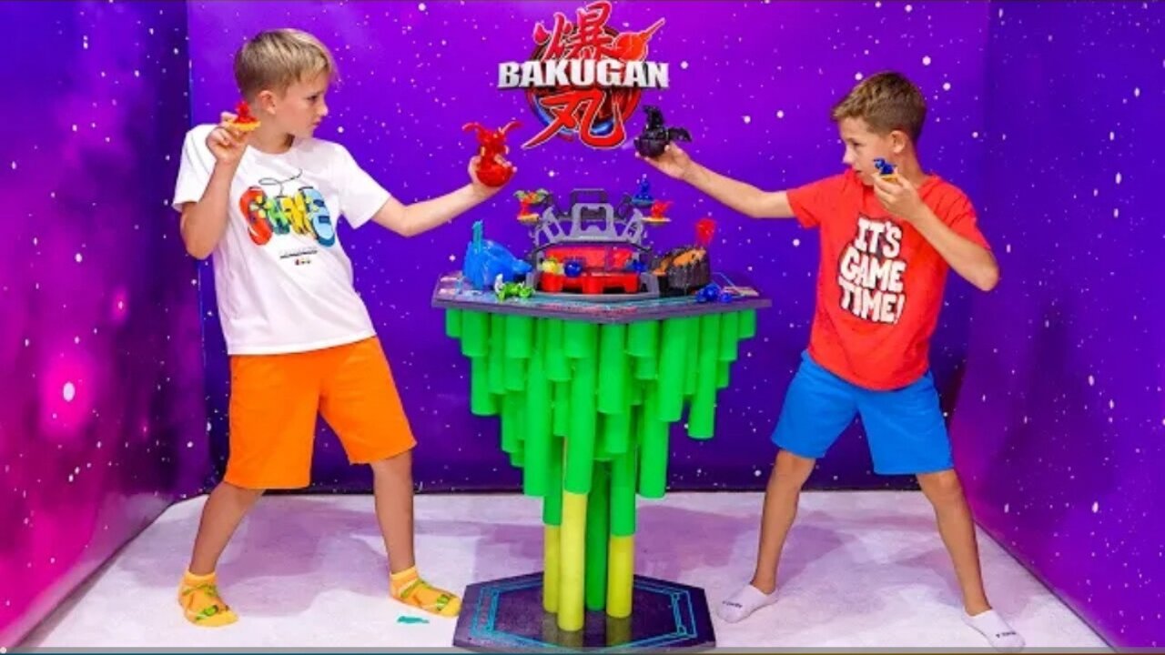 Vlad and Niki Bakugan Battle Arena