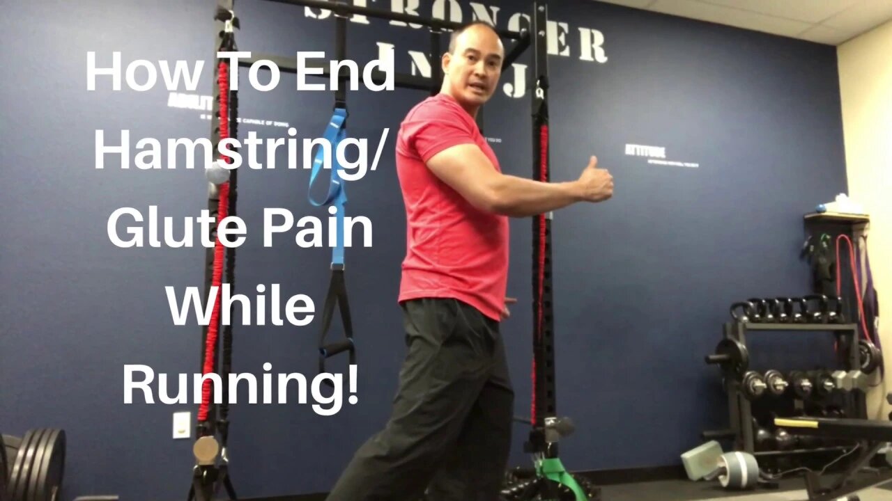 How to End Hamstring/Glute Pain While Running! | Dr Wil & Dr K