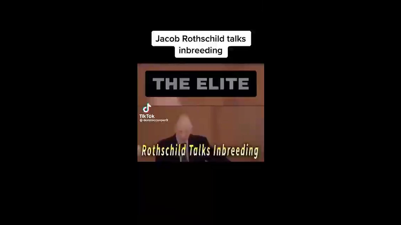 Jacob Rothschild talks about inbreeding within their family