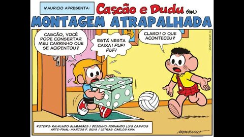 Cascão&Dudu em-Montagem atrapalhada | Gibis do Rapha 2