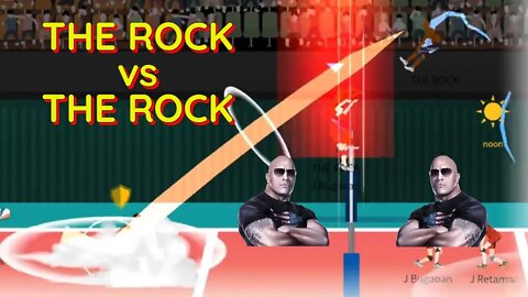 The Spike Volleyball - Team Philippines + THE ROCK vs Opponent Mode!