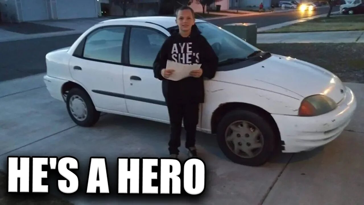 Kid, 13, Trades In His Xbox And Does Work To Buy His Mom A Car