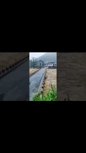 Heavy rainfall.! #barish #shorts #subscribe #nature #certifiedfact