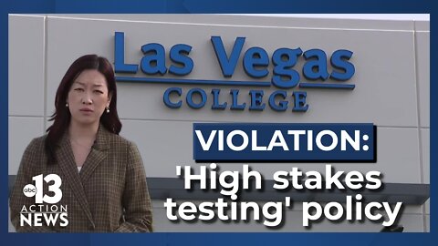 Las Vegas College nursing school found violating 'high stakes testing' policy