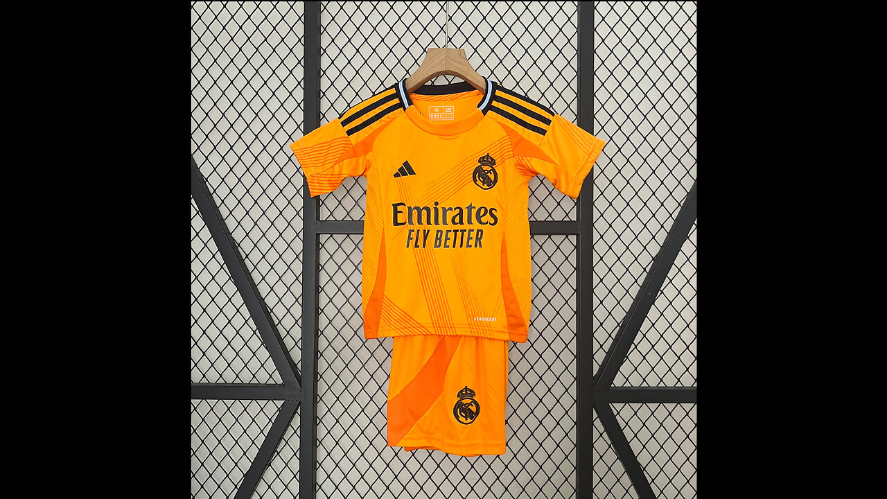 👉🏻⚽️ 2024/25 Real Madrid Away Kids Kit