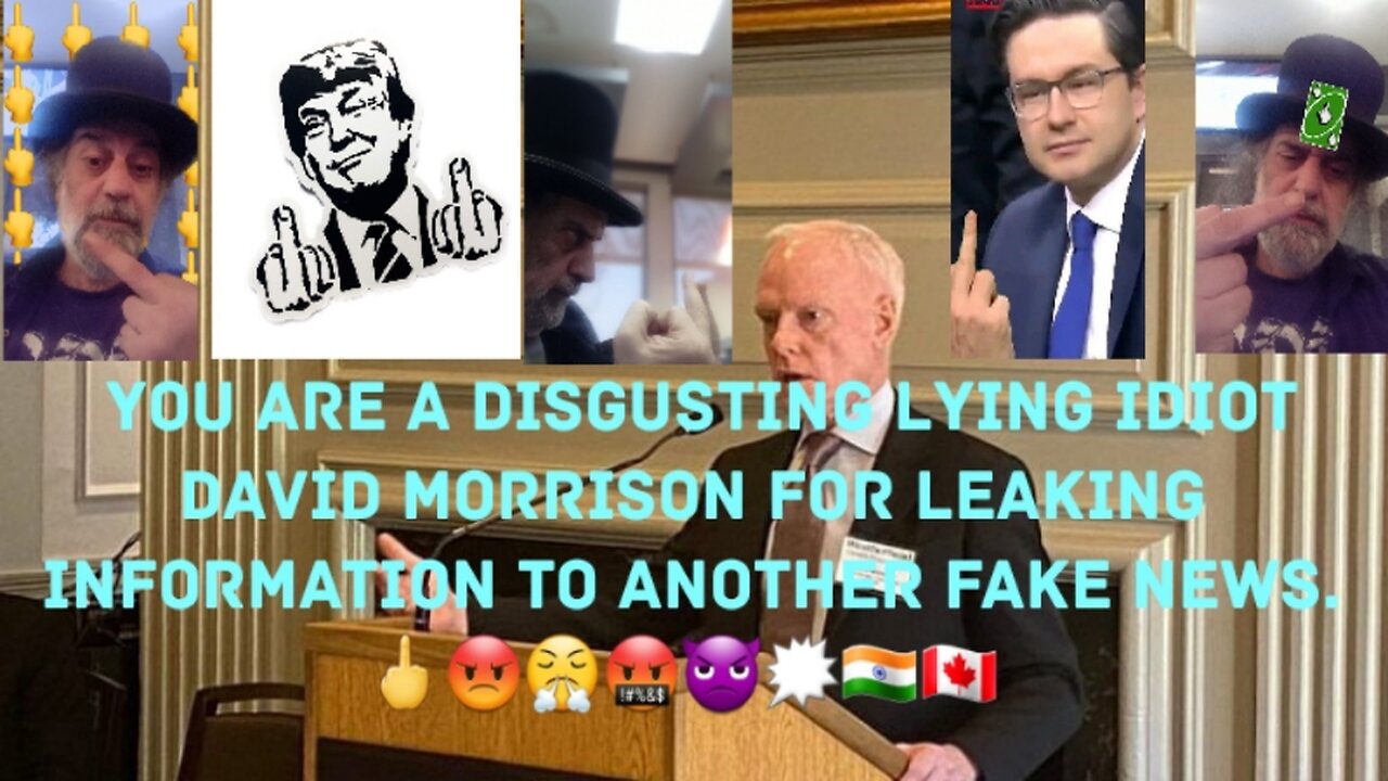 Morrison Leaks To WaPo Ruins India Relations. 🖕😡😤🤬👿🗯🇮🇳🇨🇦