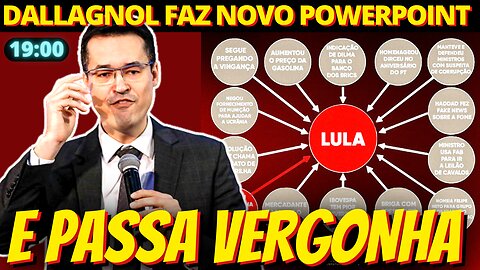 VERGONHA ALHEIA - Deltan Dallagnol refaz PowerPoint contra Lula para criticar o governo federal