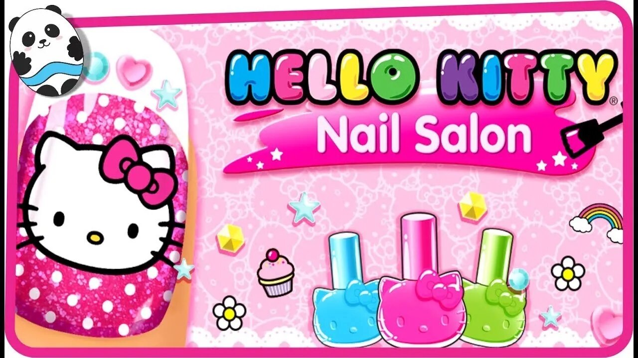 Hello Kitty Nail Salon - kids App 👶No Copyright Videos👶 #nailsalon #kidsgames #kidsgamevideo Clip 22