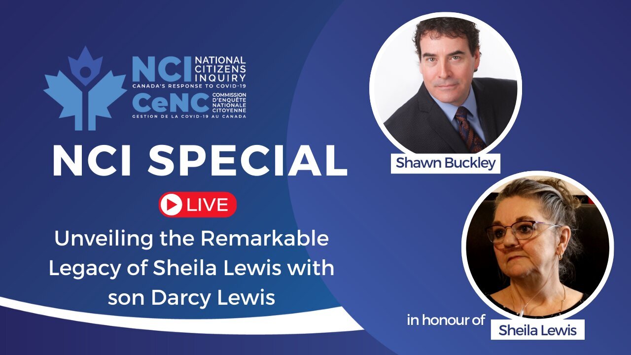 NCI Special Live Discussion: Unveiling the Remarkable Legacy of Sheila Lewis with Son Darcy Lewis