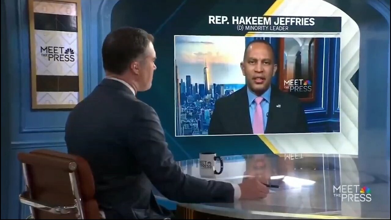 Rep Hakeem Jeffries Praises Judicial System After Trump Sham Trial