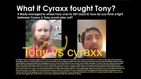 Tony￼ vs cyarxx