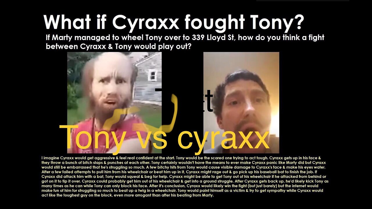 Tony￼ vs cyarxx