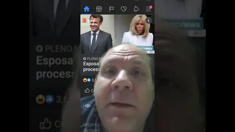 Mulher do presidente macron diz que vai processar que plantou boato que ela é uma mulher trans