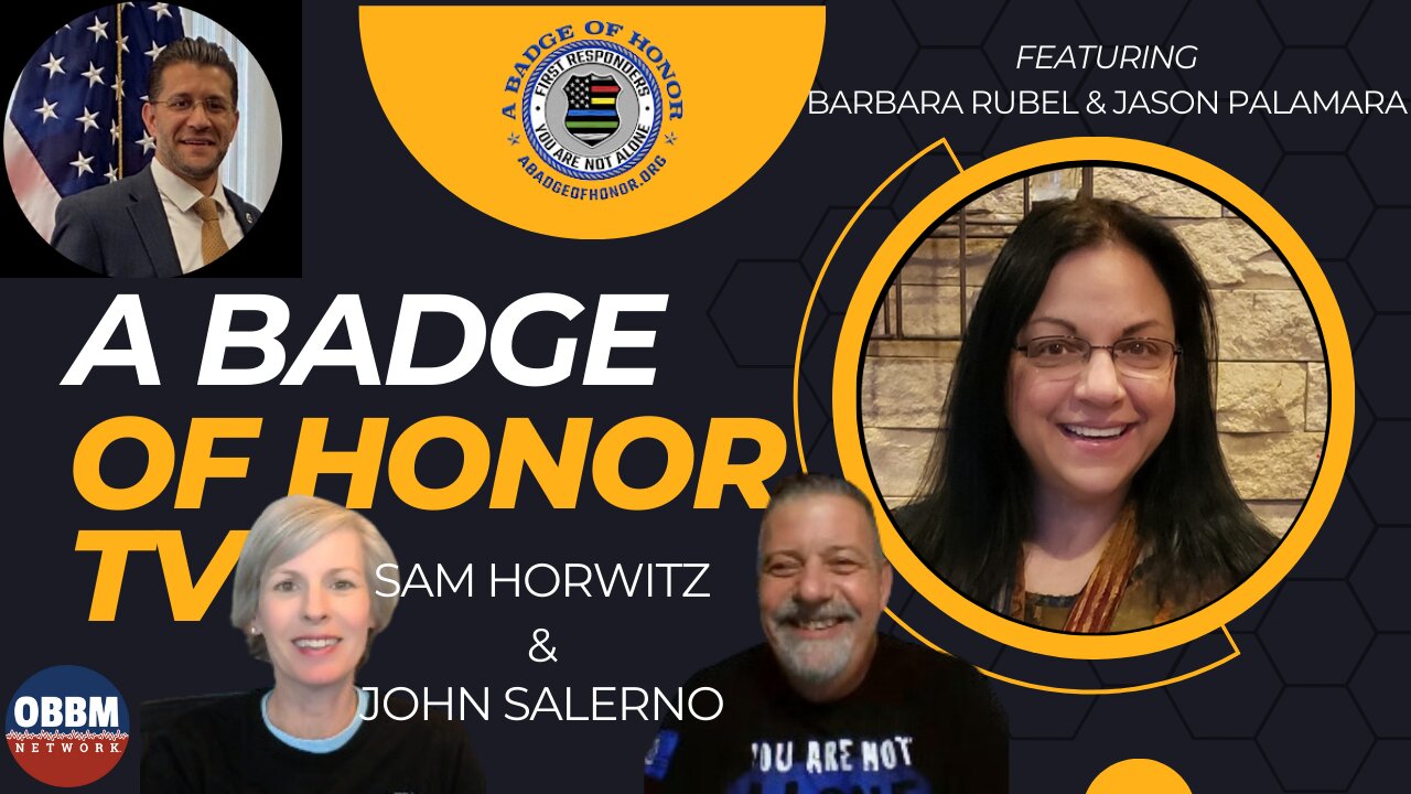 A Badge of Honor Livestream - Barbara Rubel & Jason Palamara