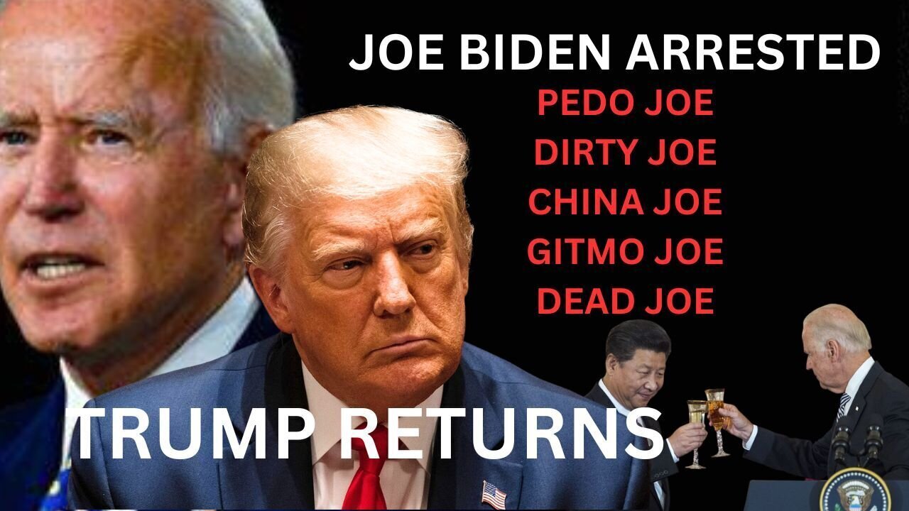 BOOM: Is Trump Arrest The Set Up For Biden Removal? Ems Coming? Us Dollar Collapse..?