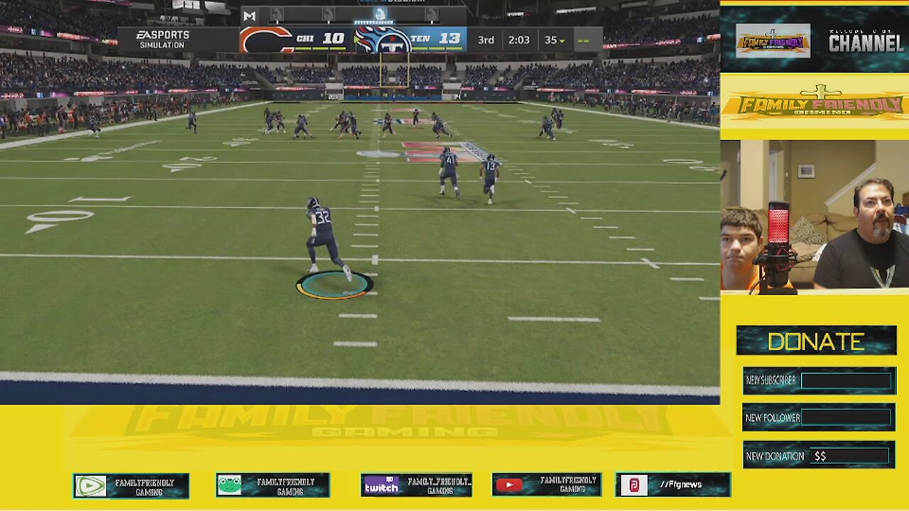 Madden NFL 22 Bears vs Titans