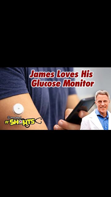 #SHORTS James Loves His Glucose Monitor