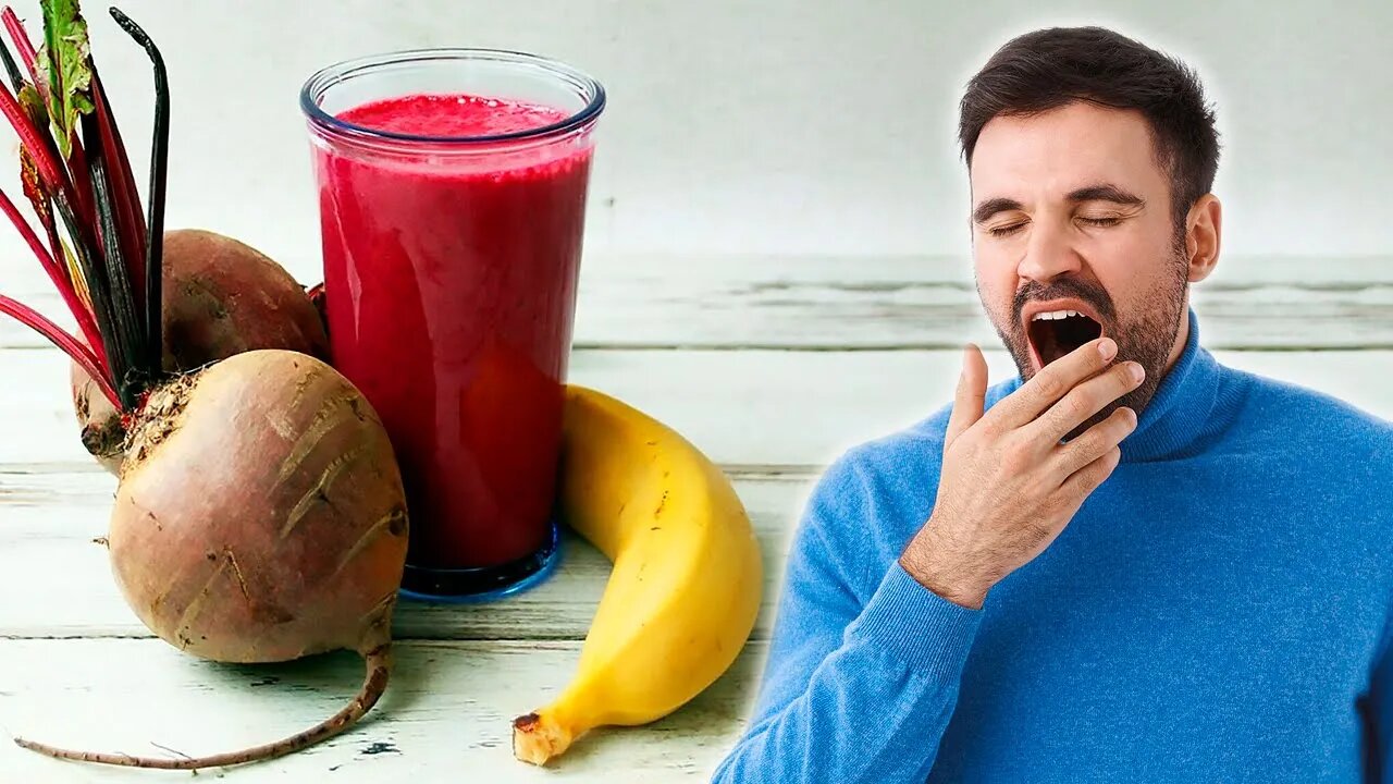 SUCO DE BANANA E BETERRABA: ALIVIA O CANSAÇO, A ANEMIA E A FRAQUEZA