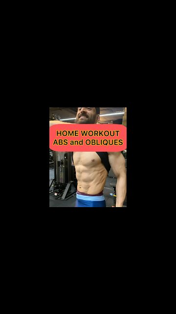 HOME OBLIQUE WORKOUT #shorts #youtubeshorts