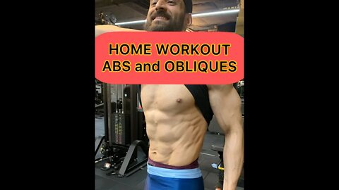 HOME OBLIQUE WORKOUT #shorts #youtubeshorts