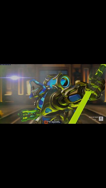 Orisa can't stop me from playing with her team. I just want to show them my SPEAR