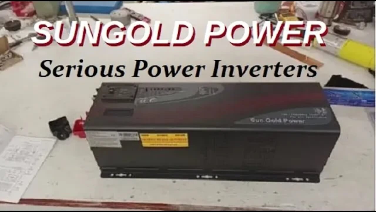 Sun Gold Power Inverters A look inside of them and solar shop update