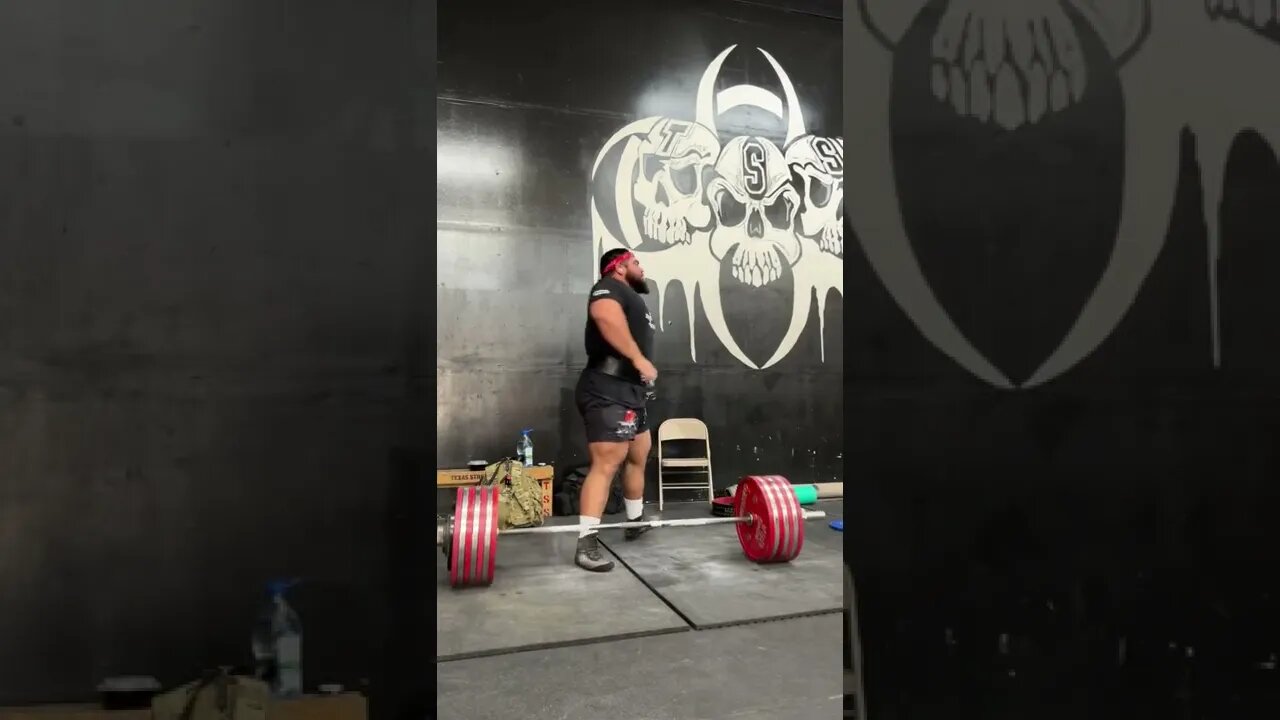 JESUS OLIVARES 402,5KG DEADLIFT RAW #Shorts